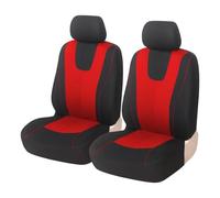 Car Seat Protector Car Seat Cover For Chevy For Evanda For Blazer For Cruze For Captiva For Corvette For Aveo For Impala For Camaro For Malibu For Tahoe Car Seat Cushion Cover(2Seats-Red)
