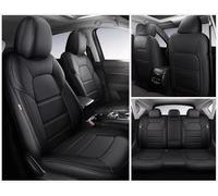 Car Seat Protector For A4 B6 B8 B7 A7 Q3 Q2L Q5 A6 For Avant 4f C5 C6 C7 A3 8P Q7 4L For TT Mk1 Mk2 Custom Luxury Car Seat Covers(Full Set-Black)