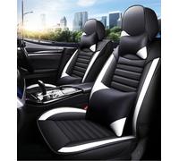 Car Seat Protector Full Coverage Car Seat Cover For Dodge For Challenger For Avenger For Caravan For Grand For For Durango For Journey For Viper Car Seat Cushion Cover(Black White,Luxury)