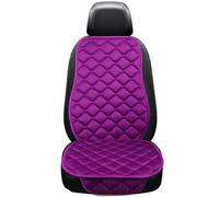 Car Seat Protector - Plush Driver Seat Mat | Warm Breathable Seat Cover Winter Car Seat Cover with Anti-Slip Pocket for Car Truck