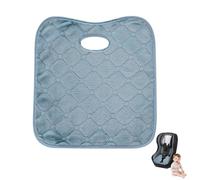 Car Seat Protector Potty Training,Potty Training Car Seat Protector,Universal Baby Car Seat Protector,32×30cm Waterproof Potty Training Pad Car Seat Liner,Suitable for Infants and Babies (Blue-Gray)