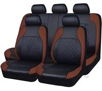 Car Seat Protectors For BYD Dolphin Surf 2025, Full Cushion Set | Airbag Compatible Safety Shield, Non Slip Diamond Pattern Cushion, Multi Layer Waterproof Layer, Quick Zipper Installation