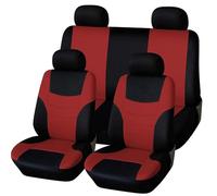 Car Seat Protectors For Falcon For C-max For Taurus Chair Seat Pad Fabric Protector Cover Car Seat Cover(5Seats-red)