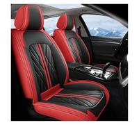 Car Seat Protectors Full Set Artificial Leather Universal Car Seat Cover For Bmw X5 E87 E87 X1 F48 X2 X3 X4 X6 X7 For M3 For M4 For M5 Seat Cushions(Red,Standard)
