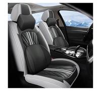 Car Seat Protectors Full Set Artificial Leather Universal Car Seat Cover For Jaguar XF F-Pace E-pace I-Pace X-Type XE XJ XK Car Seat Cover(Gray,LUXUry)