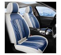 Car Seat Protectors Full Set Artificial Leather Universal Car Seat Cover For Jaguar XF F-Pace E-pace I-Pace X-Type XE XJ XK Car Seat Cover(Blue,Standard)
