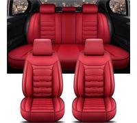 Car Seat Protectors Niversal Car Seat Cover For Jaguar XF F-Pace E-pace I-Pace X-Type XE XJ XK Auto Accessories Interior Seat Cushions(Red 5)