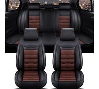 Car Seat Protectors Niversal Car Seat Cover For Jaguar XF F-Pace E-pace I-Pace X-Type XE XJ XK Auto Accessories Interior Car Seat Cover(Black Coffee)