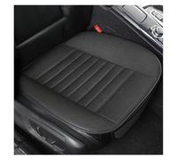 Car Seat Protectors Ultra-Luxury Car Seat Cover Protection Single Without Backrest Breathable Ice silk For Most Four-Door Sedan&SUV Seat Cushions(1 pcs front Black)