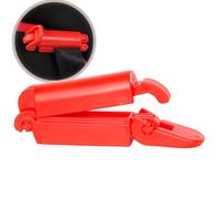 Car Seat Safety Belt Clip Buckle for Baby Safety Universal Replacement for Baby and Kids Trend, Adjustable Guard (Red)