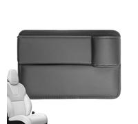 Car Seat Seam Storage Box, Between Seat Organiser, Multifunctional PU Leather Seat Inserts Organiser, Automotive Storage, High Performance Cup Holder, Ergonomic for Phone, Purse, Key Glasses