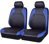 Car Seat Set for Mustang V (2. Generation), Full Set Waterproof Airbag Compatible Car Seat and Headrest Covers Seat Cushion,Blue