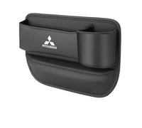 Car Seat Side Pocket Organizer for Mitsubishi Lancer Evolution 2008-2015, Car Seat Storage Box Car Seat Organizer Console Side Pocket Storage Box,Bla-ck-Co-driver
