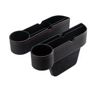 Car Seat - Storage Space for the Front Console, Leather Box Between Seats, Space Saving Insert Holder, Universal Vehicle Accessories | For Mobile Phones, Wallet, Sunglasses, , Keys