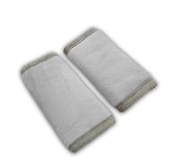 Car Seat Strap Covers for Baby Kids, Seat Belt Covers Strap Pads Cushion for boy Girl, Protect Neck and Shoulder rubbing, Anti-Slip Design, Universal for Stroller/Carrier/Pushchair Grey