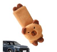 Car Seat Strap Pads Animal, Capybara Shoulder Pads, Cute Auto Headrest Pillow, Automotive Seat Belt Pads Bedroom And Sofa Decor