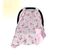 Car Seat Sunshade Cover, Stroller Sun Shade - Heat Protector, Breathable Stroller Seat Sun Protector Canopy Sunshade for Stroller Accessories