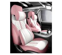 Car Seat Support Cushion Cover Car Seat Cover Accessories Interior Full Set Automobiles Custom Leather For Dodge For Caliber 2006-2012 Waterproof(Pink,DE)