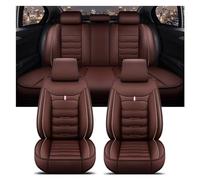 Car Seat Support Cushion Cover Car Seat Cover Auto Accessories Interior For JEEP For Compass For Grand Cherokee For Wrangler JK Waterproof(Coffee 5 Seat,SE)