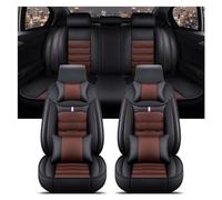 Car Seat Support Cushion Cover Car Seat Cover Auto Accessories Interior For JEEP For Compass For Grand Cherokee For Wrangler JK Waterproof(Black Coffee 5 Seat,DE)