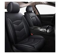Car Seat Support Cushion Cover For Nissan For Qashqai For J11 J10 For March For Primera For X Trail T30 T31 T32 2019 Leather Car Seat Covers Waterproof(Black)