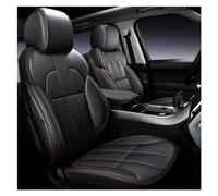 Car Seat Support Cushion Cover For Nissan For Quest For Patrol For Y61 Y62 Y60 Custom Leather Car Seat Cover 7 Seats Car Seats Protector Waterproof(Black)