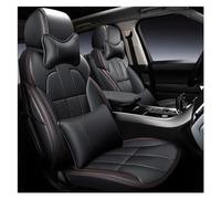 Car Seat Support Cushion Cover For Nissan For Quest For Patrol For Y61 Y62 Y60 Custom Leather Car Seat Cover 7 Seats Car Seats Protector Waterproof(BLACK LUX)