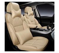 Car Seat Support Cushion Cover For Nissan For Quest For Patrol For Y61 Y62 Y60 Custom Leather Car Seat Cover 7 Seats Car Seats Protector Waterproof(BEIGE LUX)