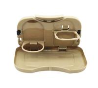 Car Seat Table - Foldable Back Desk With Cup Holder | Portable Car Table For Laptop Working Dining Eating | Travel Accessory For Adults On The Go