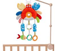 Car Seat Toys, Early Development Activity, Hand-Eye Coordination, Clip on Stroller, Entertainment, Sensory Learning Game, Portable Travel Toy for Boys Girls Indoor Outdoor