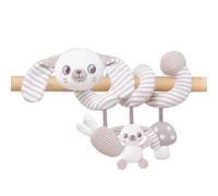 Car Seat Toys for Babies - Spiral Plush Toys | Animal Learning Activities Stroller Accessories for Cot Long Road Trips Park Travel Vacation Outdoor Adventures