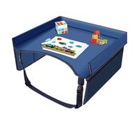 Car Seat Tray | Travel Tray for | Portable Car Seat Table with Cup Holder and Storage Pockets for Snacks, Toys, Drawing, Games, Eating, Studying and Entertainment