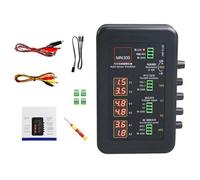 Car Sensor Simulator with Independent Dual Channel Signal Adjustment Voltage 0-5V Oxygen Output for Oil Fuel Rail Boost Intake Air Conditioning Pressure Automotive Diagnostics