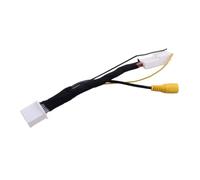 Car sensor wiring Compatible With Toyota For Venza 2012 2013 2014 Rearview Reverse Backup Camera Adapter Cable Wiring Harness