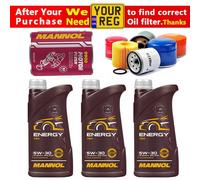 Mannol Energy 5W30 Fully Synthetic Engine Oil - 5L