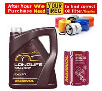 Mannol 5L Fully Synthetic Engine Oil Longlife 504/507