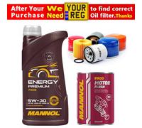 Mannol 5L Premium 5W30 Fully Synthetic Long Life Engine Oil Low Saps C3 Dexos2