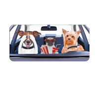 Car Shade Front Windshield - Protective Sunshades Cover for Front Window - Automotive Cartoon Cute Sun Blocker for Hot Weather Heat Travel Parking Trucks RV Outdoor Activities
