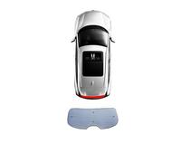 Car Shades For Hyundai For SANTA FE TM 2019-2022 Front Rear Windshield Side Window Cover UV Protection Car Sunshades Curtain(Rear 1pcs)