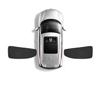 Car Shades For Toyota For RAV4 2019-2024 2020 2021 XA50 Car Windows Visor Privacy Covers Black Foldable Full Coverage Sunshade(Rear Side Windows)