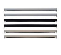Car Shades For VW For Golf For Jetta For Touran For Passat For Sharan With Plastic Pipe 6 Piece Car Panorama Sunroof Sunshade Curtain(Black Beige Gray)