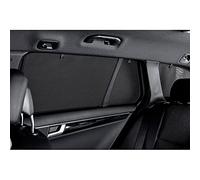 CAR SHADES Set compatible with Volkswagen ID.4 2020- (6-pieces), Black