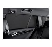 CAR SHADES Set (rear side doors) compatible with Jaguar XF II (X260) Sportbrake 2017- (2-pieces) - Custom-Fit Sunshades for Cars, Black