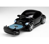 Car Shape CD player with radio - BLACK colour WD3A - made for Digitel Technology Ltd - *Note: This is not a VW Beetle car
