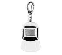 Car-Shape Key Finder, LED Lighting Voice Control Smart Keychain, Whistle Beep Sound Control Anti-Lost Locator Keychain, for Wallets/Car/Pets/Children/Bags