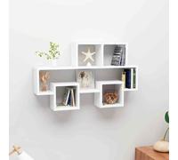 Car-shaped Wall Shelf Wall-Mounted Shelf Wall Rack Engineered Wood vidaXL