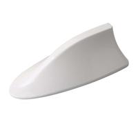Car Shark Fin Aerials for Benz 250/ML 300/ML 350/ML 400/ML 450/ML 500, Waterproof Dustproof Car Shark Fin Aerial Antenna Cover Car Roof Antennas Reduced Wind Resistance,A/White