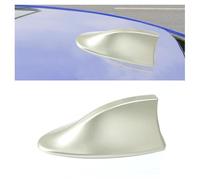 Car Shark Fin Aerials for Jetta for Passat for Caddy for Santana for Bora Roof Style Shark Fin Antenna Cover Durable Replacement(normal/B-silver)