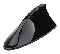 Car Shark Fin Antenna for BMW X3 F25 2010-2017, ABS Roof Style Radio Signal Aerials with Adhesive Base Waterproof and Low Wind Resistance For Most Cars,A-Black