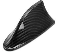 Car Shark Fin Antenna for Mini Cooper One S R50 R53 R56 R60 F55 F56 R58 R59 Clubman, Waterproof Base FM/AM Radio Signal Shark Fin Aerial, Car Accessories,carbon fiber